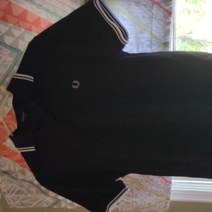 Fred Perry size Small black and white polo